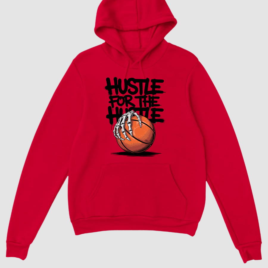 Hoodie Basic Kadın Kırmızı