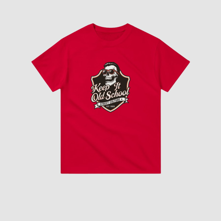 Tshirt Basic Erkek Kırmızı